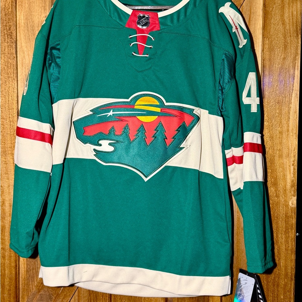 Quinn Hughes Minnesota Wild Jersey